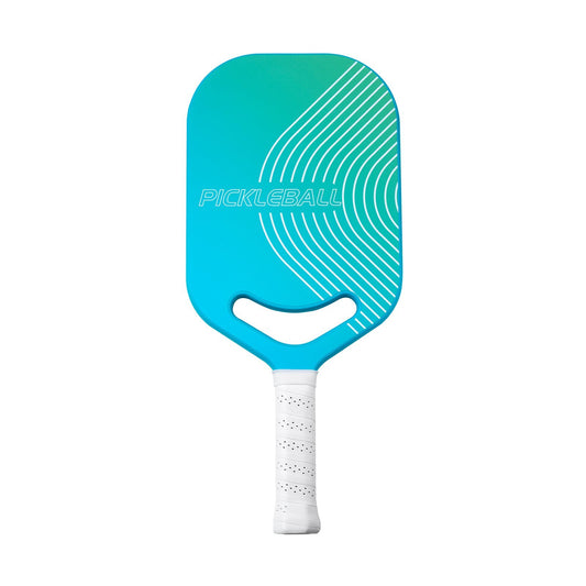 Pro Carbon Fiber Pickleball Paddle With Aero Throat Honeycomb Core Racket
