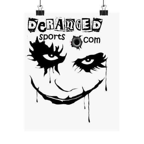 Edgy Matte Vertical Poster – Joker Inspired Wall Art, Unique Decor  | Mysite