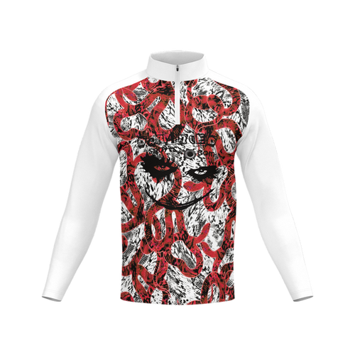 Men's Long Sleeve Quarter Zip-007 | Mysite